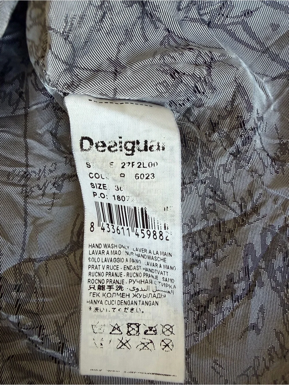 Desigual short A-line Skirt - Picture 7 of 8